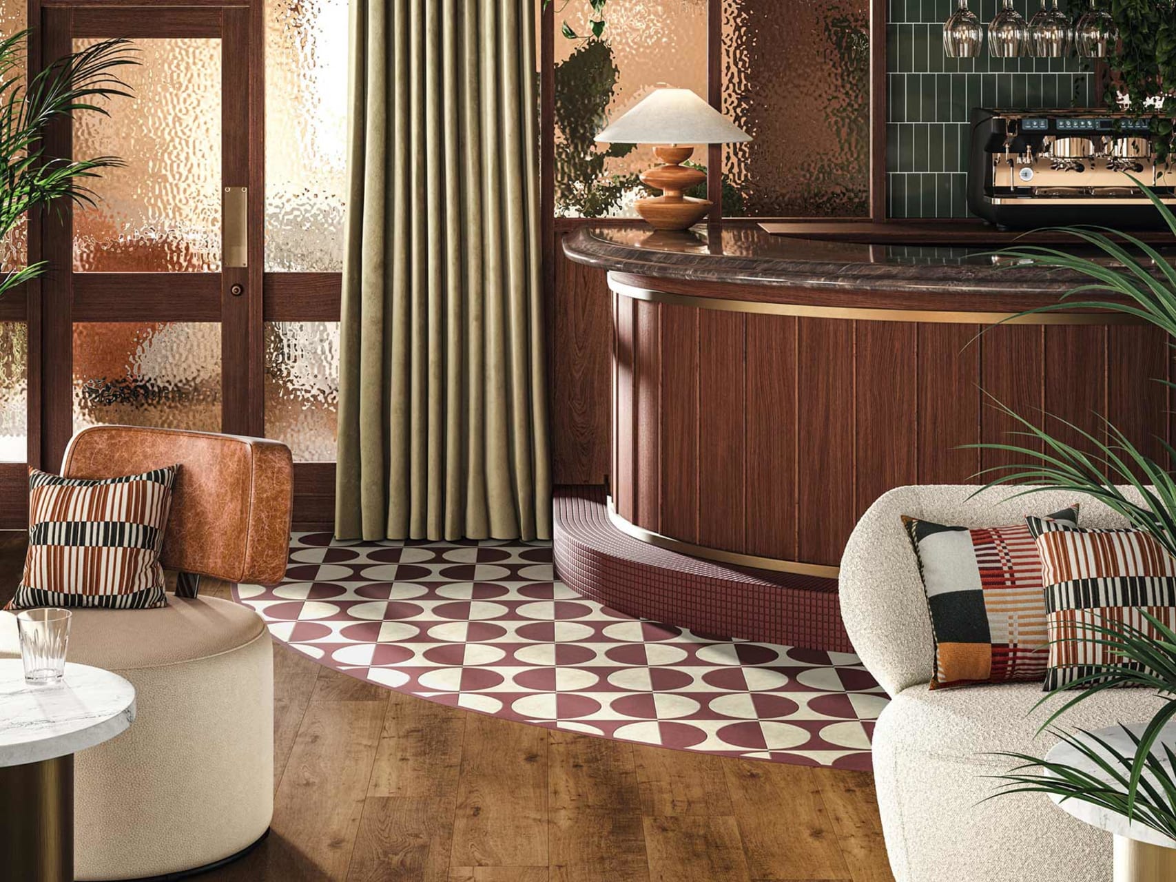 Lune Small DC633 | An LVT Design floor for Commercial spaces